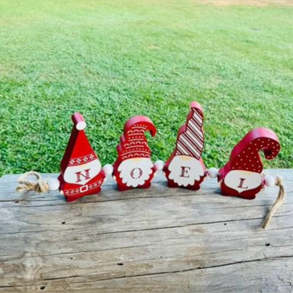 *Gnomes Noel Standing Sign